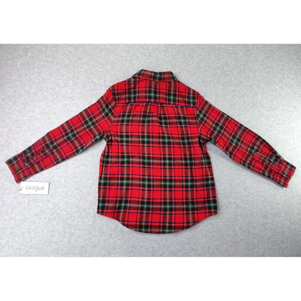 New Cat & Jack Lot of 2 Long Sleeve Size 4/5-6/7 - Picture 3 of 9